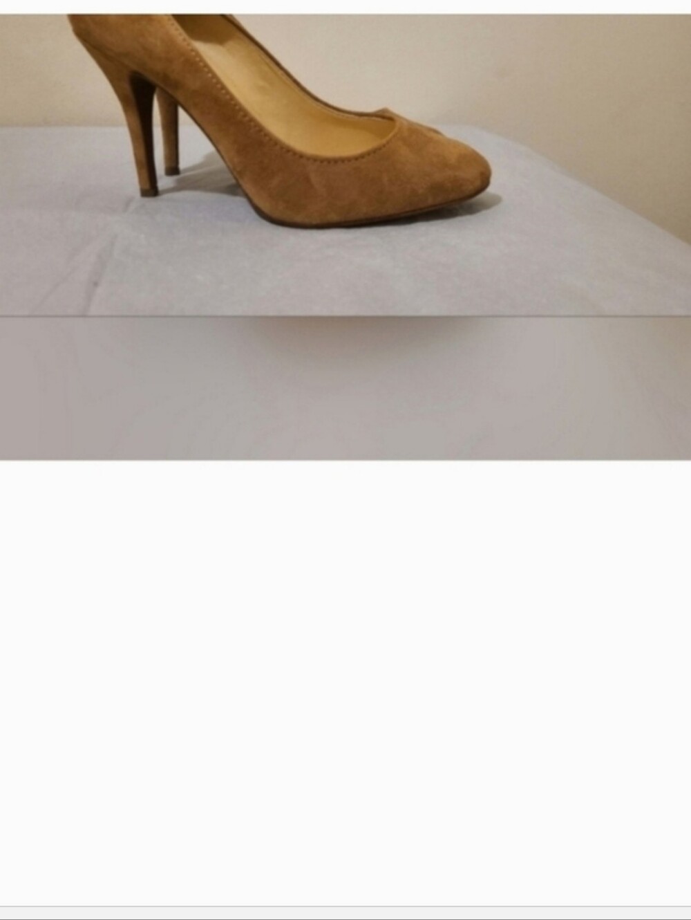 Classic Women's Suede High Heel Pump in Brown - Picture 11 of 12